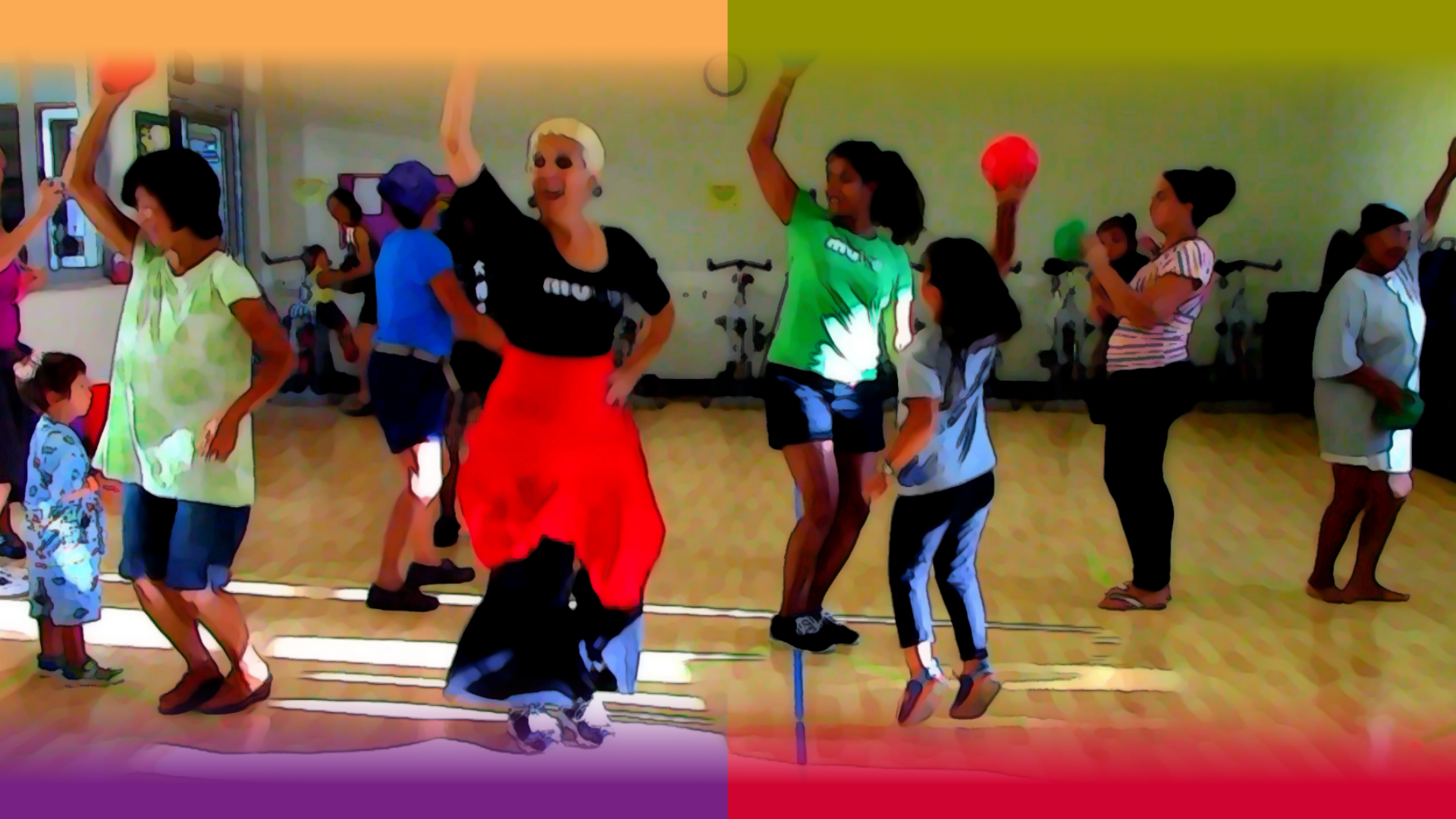 Fun Family Activities Dancing Games for Children, Teens and Adults